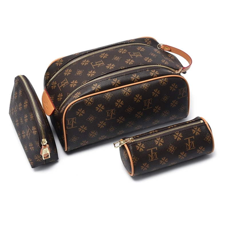 Branded King Size Women's Cosmetic Bag 3pcs Cylinder Pouch Samll Cosmetics Purses Large Makeup Box Femal Toiletry Bags
Branded King Size Women's Cosmetic Bag 3pcs Cylinder Pouch Samll Cosmetics Purses Large Makeup Box Femal Toiletry Bags