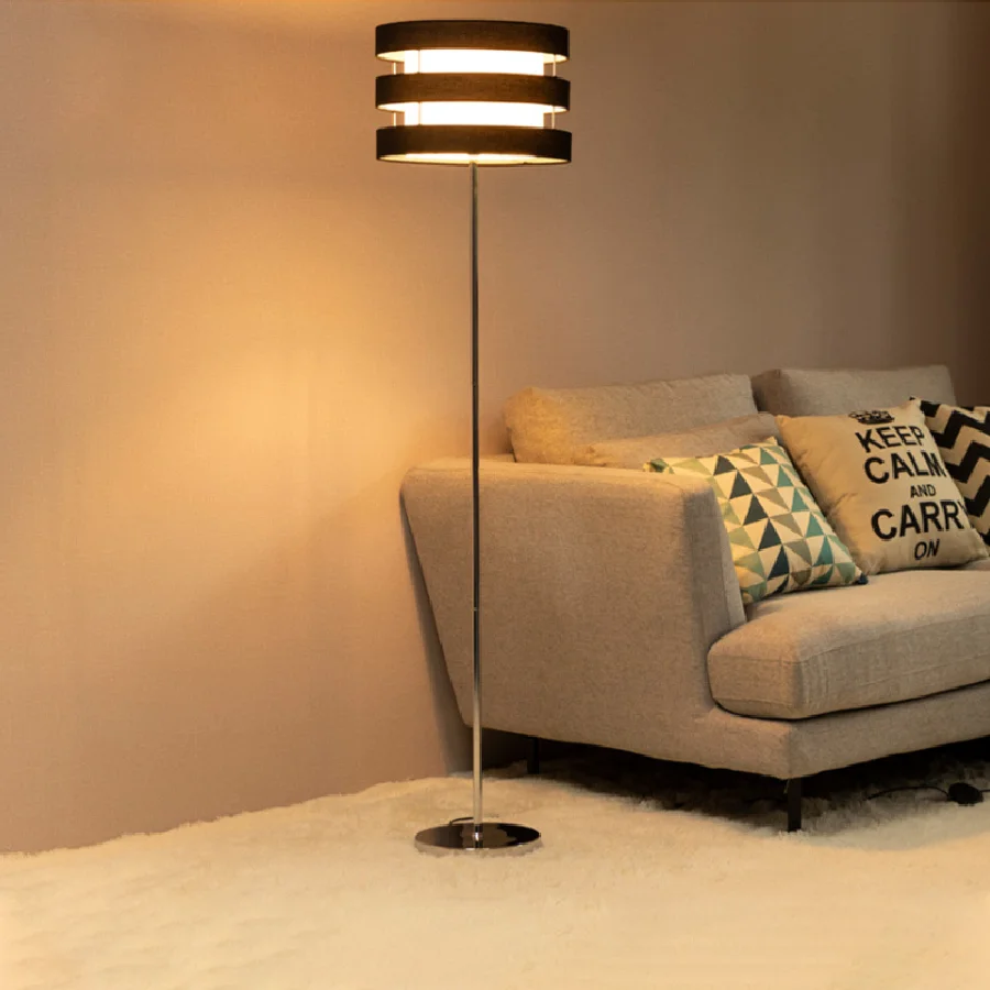 Modern Minimalist Fabric Shade Led Floor Lamp Study Bedroom Bedside Lamp Living Room Home Decor Indoor Lighting Standing Light
Modern Minimalist Fabric Shade Led Floor Lamp Study Bedroom Bedside Lamp Living Room Home Decor Indoor Lighting Standing Light