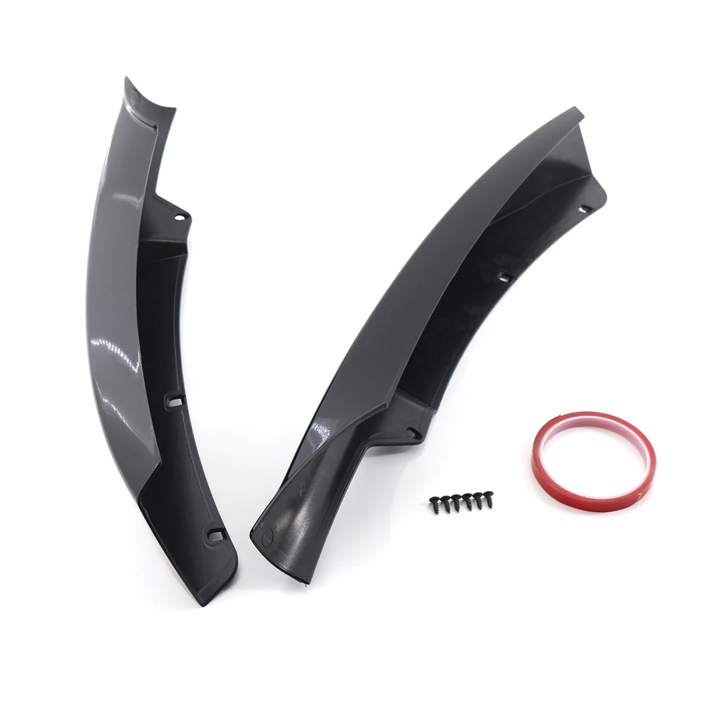 2Pcs Front Bumper Side Splitter Spoiler Lip Cover Bright Black Carbon Fiber For BMW E90 E91 M-Tech LCI 3 Series 4 Door 2009-2011
2Pcs Front Bumper Side Splitter Spoiler Lip Cover Bright Black Carbon Fiber For BMW E90 E91 M-Tech LCI 3 Series 4 Door 2009-2011