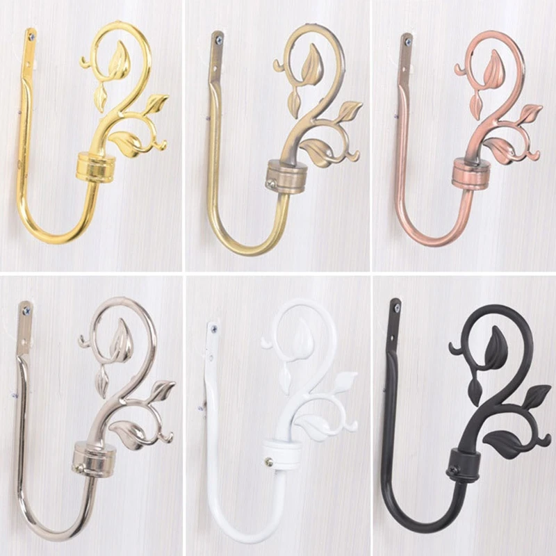 2 Pcs Wall Mounted Curtain Tiebacks Decorative Curtain Drapery Holdback w/Screws
2 Pcs Wall Mounted Curtain Tiebacks Decorative Curtain Drapery Holdback w/Screws
