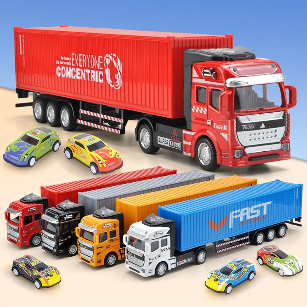 Plastic Transport Vehicle Toy Funny Model Alloy Container Truck Kids Toys Birthday Gift Parent-child Educational
Plastic Transport Vehicle Toy Funny Model Alloy Container Truck Kids Toys Birthday Gift Parent-child Educational