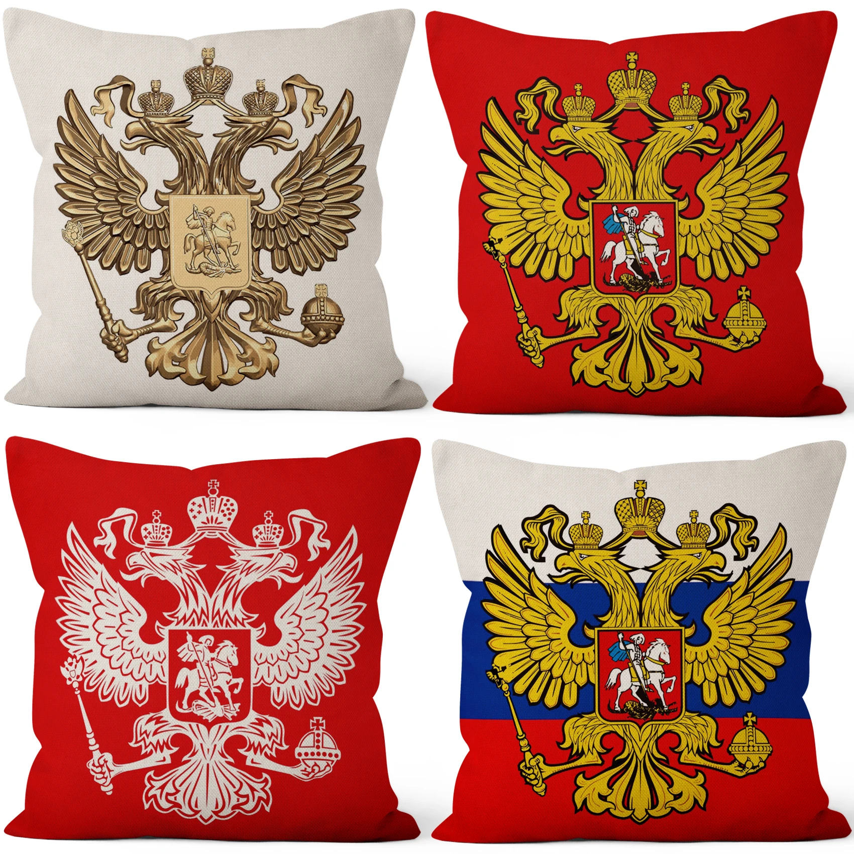 Russian National Emblem Pattern Cushion Cover Russian Flag Pattern Flannel Living Room Sofa Bed Couch Cushion Cover Home Decor
Russian National Emblem Pattern Cushion Cover Russian Flag Pattern Flannel Living Room Sofa Bed Couch Cushion Cover Home Decor