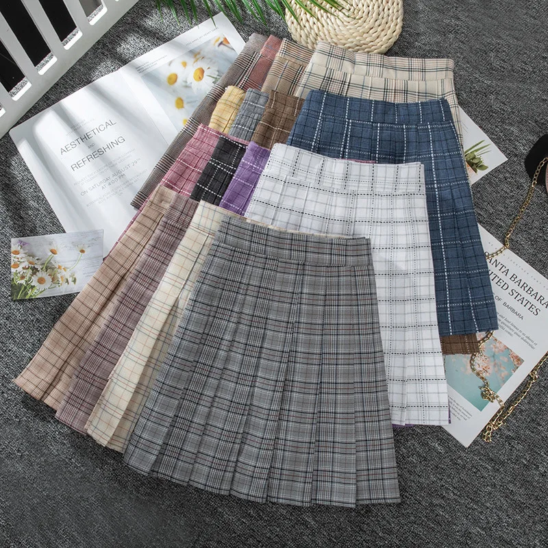 Korean Style High Waist Mini Skirts 2022 Summer Women Sport Tennis Plaid Skirts College Uniform Clothes For Ladies Oversized
Korean Style High Waist Mini Skirts 2022 Summer Women Sport Tennis Plaid Skirts College Uniform Clothes For Ladies Oversized