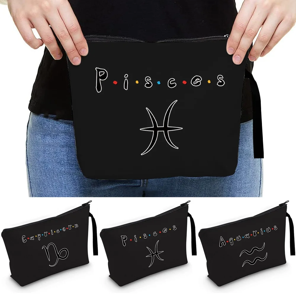 Canvas Cosmetic Bags for Women Mobile Phone Storage Toiletry Bag Constellation Series Travel Essential Organizer Case Mujer Bags
Canvas Cosmetic Bags for Women Mobile Phone Storage Toiletry Bag Constellation Series Travel Essential Organizer Case Mujer Bags