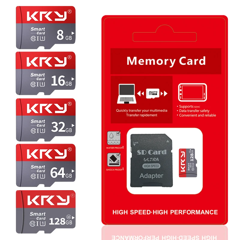 

Micro TF SD Card 128 64 32 16 8 GB Class 10 Memory Card 128GB 64GB 32GB 16GB 8GB SD TF Card Micro TF SD Memorycard For Phone