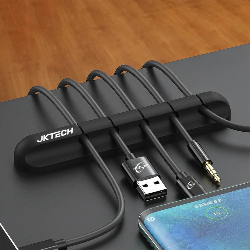 Smart Cable Holder Silicone Flexible Cable Winder Organizer USB Cable Management Winder Desktop Tidy For Headphone Phone Clip
Smart Cable Holder Silicone Flexible Cable Winder Organizer USB Cable Management Winder Desktop Tidy For Headphone Phone Clip