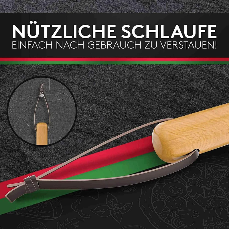 Pizza Pusher, Pizza Peel Made Of Stainless Aluminum (90Cm) - Practical And Solid Thread, Pizza Lifter With Rounded Edges
Pizza Pusher, Pizza Peel Made Of Stainless Aluminum (90Cm) - Practical And Solid Thread, Pizza Lifter With Rounded Edges