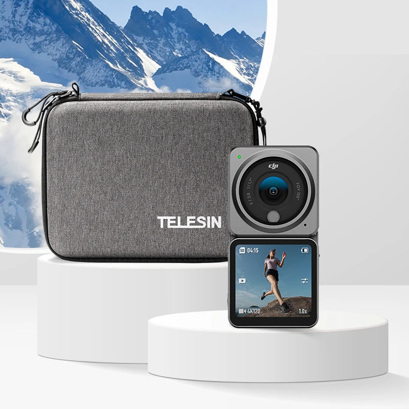 Водонепроницаемая переносная сумка TELESIN для DJI Action 2, нейлоновый жесткий чехол из ЭВА, портативный чехол для DJI Action 2, аксессуары
Водонепроницаемая переносная сумка TELESIN для DJI Action 2, нейлоновый жесткий чехол из ЭВА, портативный чехол для DJI Action 2, аксессуары