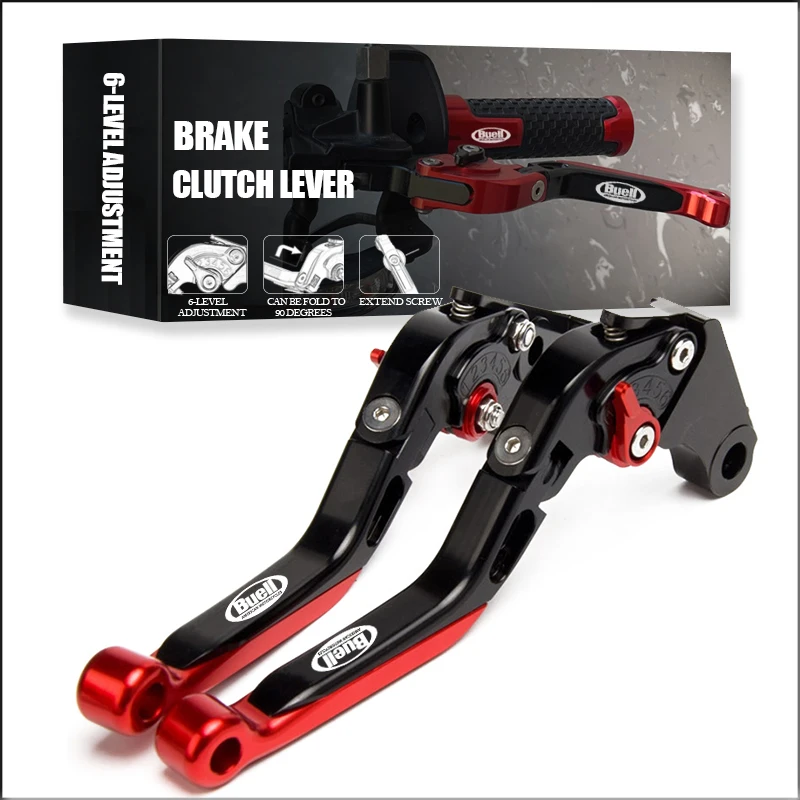 CNC Adjustable Extendable Motorcycle Brake Clutch Levers For Buell XB9 all models 2003-2009. XB12 all models up to 08 only 04-08
CNC Adjustable Extendable Motorcycle Brake Clutch Levers For Buell XB9 all models 2003-2009. XB12 all models up to 08 only 04-08