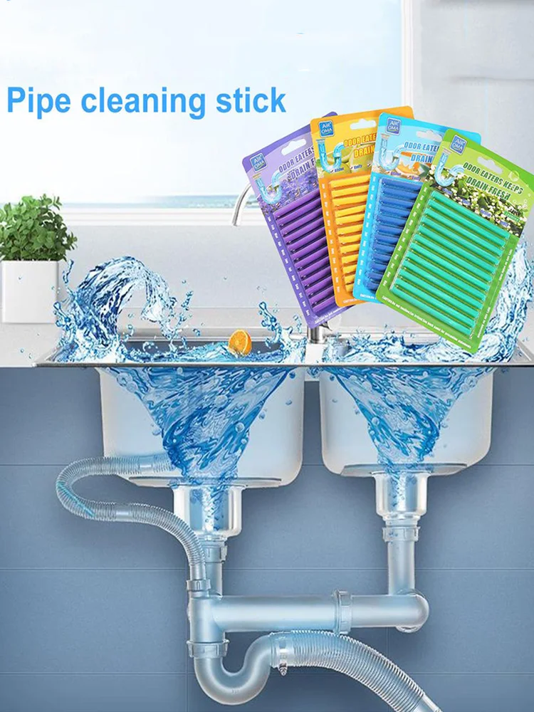 Drain Cleaner Sticks Pipe Cleaning Rod Toilet Kitchen Sink Filt Unblocker Deodorizer Sewer Bathroom Cleaning Supplies 12/set
Drain Cleaner Sticks Pipe Cleaning Rod Toilet Kitchen Sink Filt Unblocker Deodorizer Sewer Bathroom Cleaning Supplies 12/set