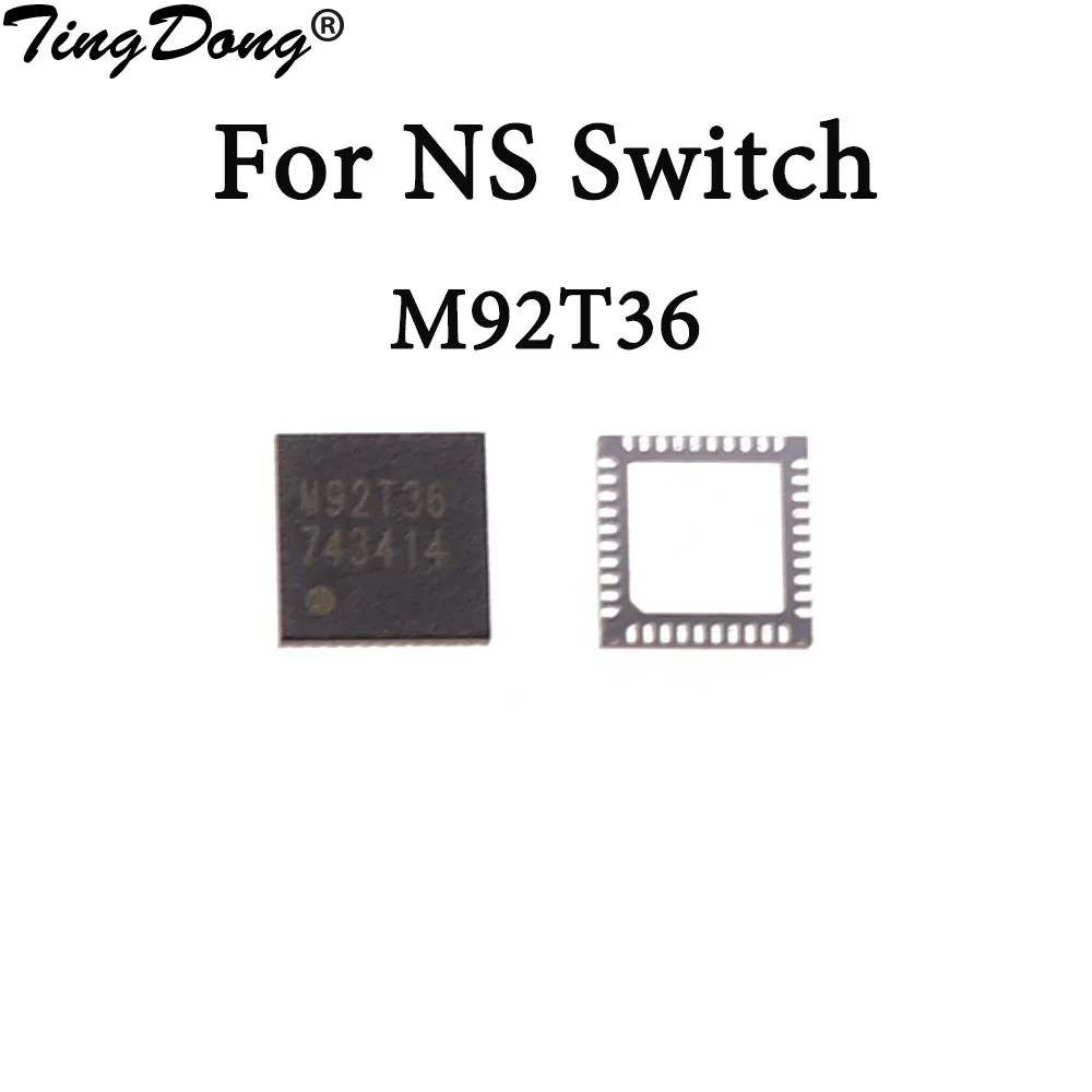 TingDong 1 шт. для Nintendo switch NS Switch материнская плата power IC M92T36 IC чип аксессуары
TingDong 1 шт. для Nintendo switch NS Switch материнская плата power IC M92T36 IC чип аксессуары