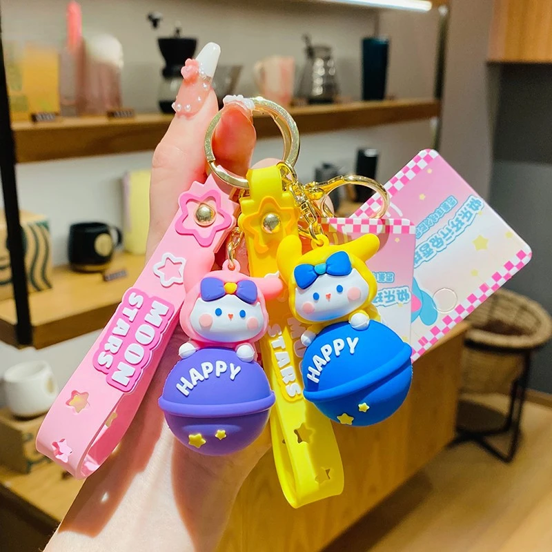 Cartoon Nordic Bunny Doll Keychain Fashion Punk Rabbit Keyring Couple Accessories Personality Cute Bag Car Pendant Key Chains
Cartoon Nordic Bunny Doll Keychain Fashion Punk Rabbit Keyring Couple Accessories Personality Cute Bag Car Pendant Key Chains