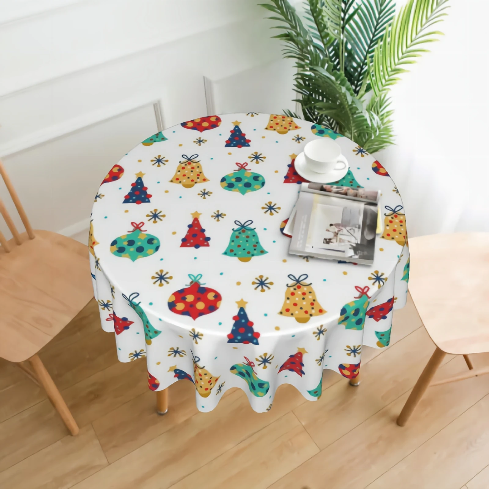 Christmas Pattern Round 60 Inch Table Cloths Round Table Cover Polyester Tablecloth Washable Table Cover for Round Table
Christmas Pattern Round 60 Inch Table Cloths Round Table Cover Polyester Tablecloth Washable Table Cover for Round Table
