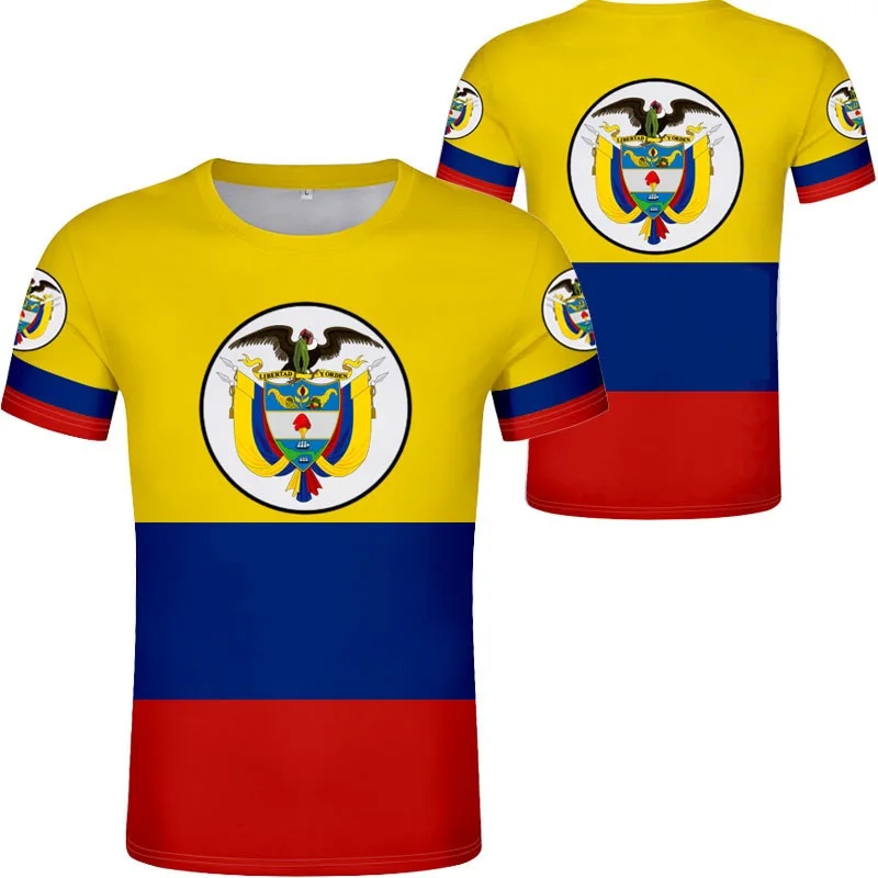 COLOMBIA T Shirt Name Number Col T-shirt Photo 0 Clothes Print Diy Free Custom Made Tshirts Respirant 3D 4XL 5XL Big Size 6XL
COLOMBIA T Shirt Name Number Col T-shirt Photo 0 Clothes Print Diy Free Custom Made Tshirts Respirant 3D 4XL 5XL Big Size 6XL