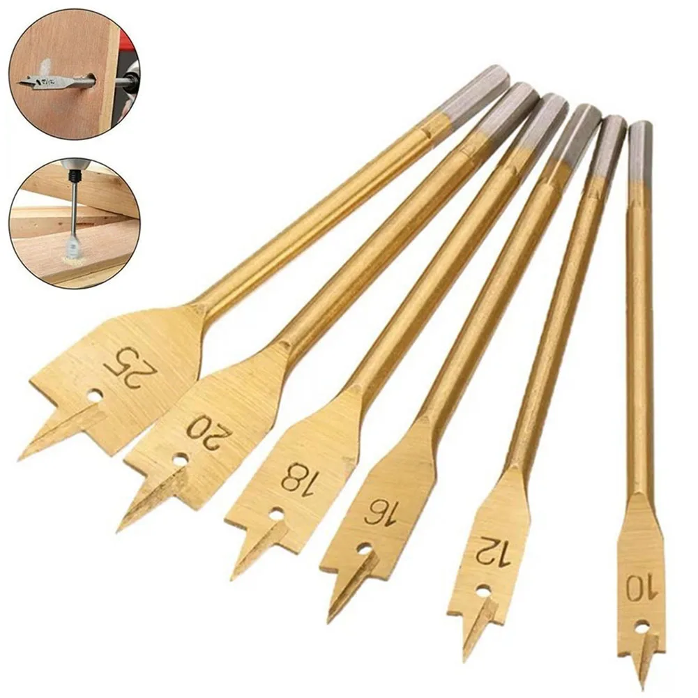 10mm-25mm Flat Drill High-carbon Steel Wood Flat Drill Set Woodworking Spade Drill Bits Woodworking Spade Drill Bits Hand Tool
10mm-25mm Flat Drill High-carbon Steel Wood Flat Drill Set Woodworking Spade Drill Bits Woodworking Spade Drill Bits Hand Tool
