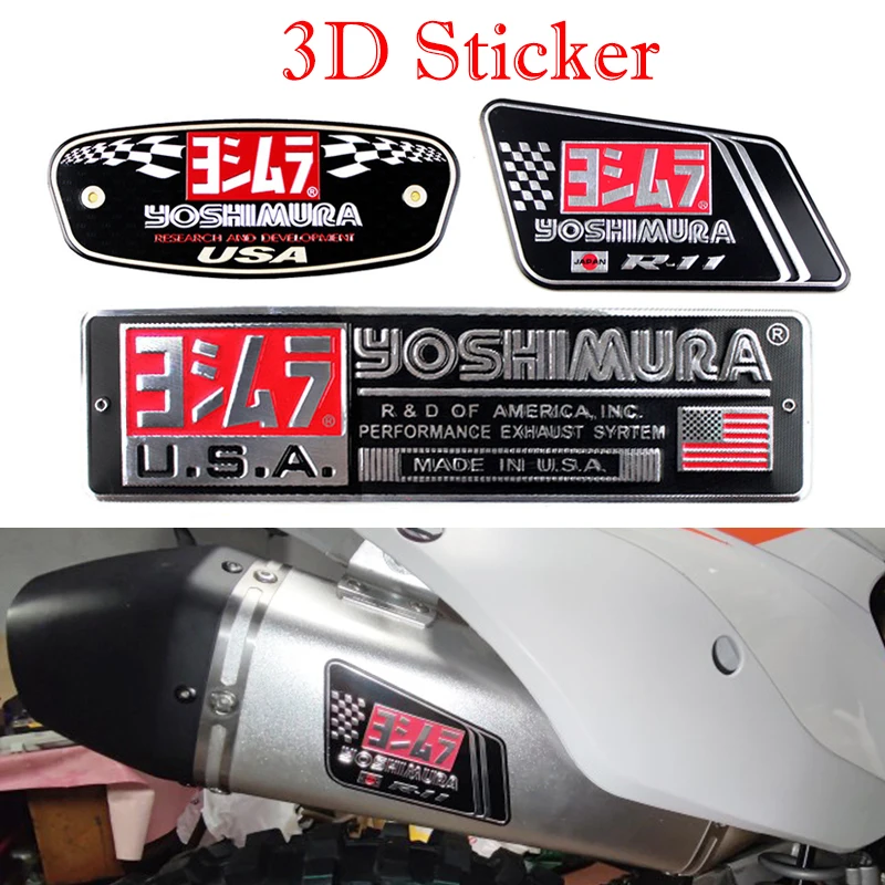 Алюминиевый выхлопной 3D термостойкий глушитель для мотоцикла для Yoshimura Honda Yamaha Suzuki Kawasaki наклейки на выхлопную трубу аксессуары
Алюминиевый выхлопной 3D термостойкий глушитель для мотоцикла для Yoshimura Honda Yamaha Suzuki Kawasaki наклейки на выхлопную трубу аксессуары