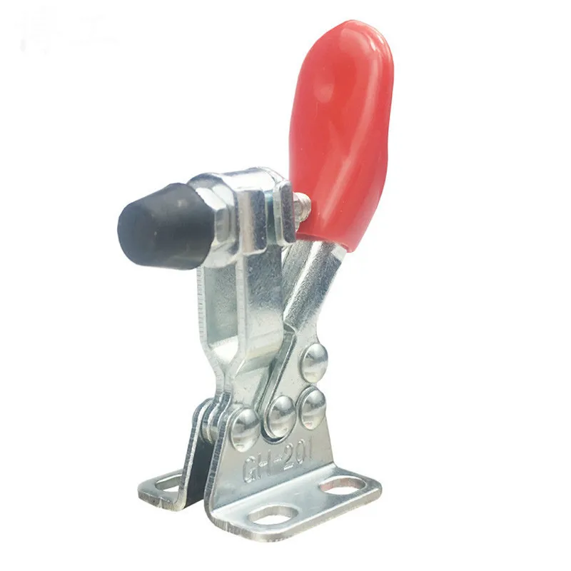 

Tightener Toggle Clamp Fix Clip For Carpentry GH-201L Hand Tools Horizontal Quick Release Toggle Clamp Tool Set