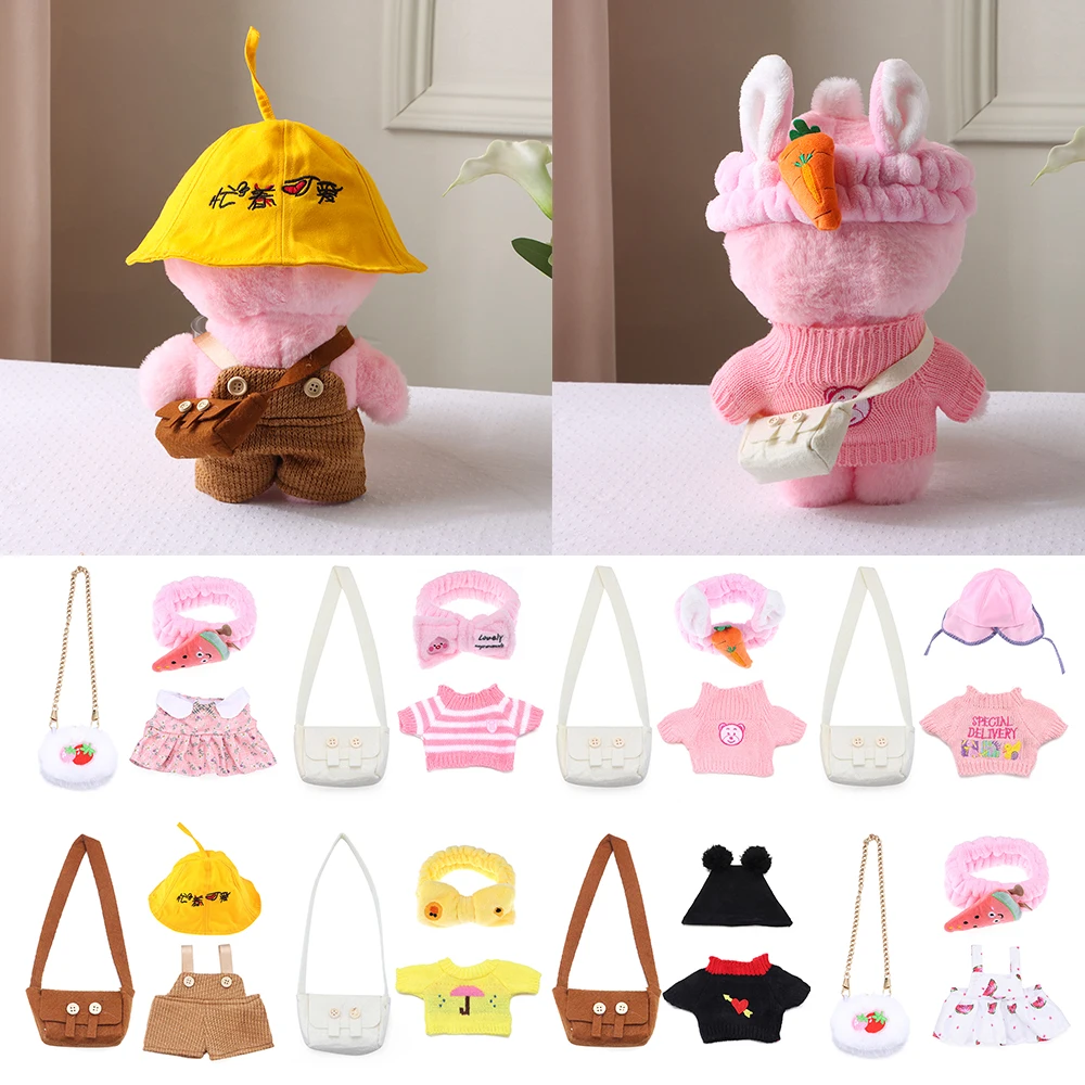 Mimi Yellow Duck Plush Toy Clothes Accessories For 30CM Dress Headwear Cap Bag Sweater Cute Plush Dolls Animal Dolls Kids Gifts
Mimi Yellow Duck Plush Toy Clothes Accessories For 30CM Dress Headwear Cap Bag Sweater Cute Plush Dolls Animal Dolls Kids Gifts