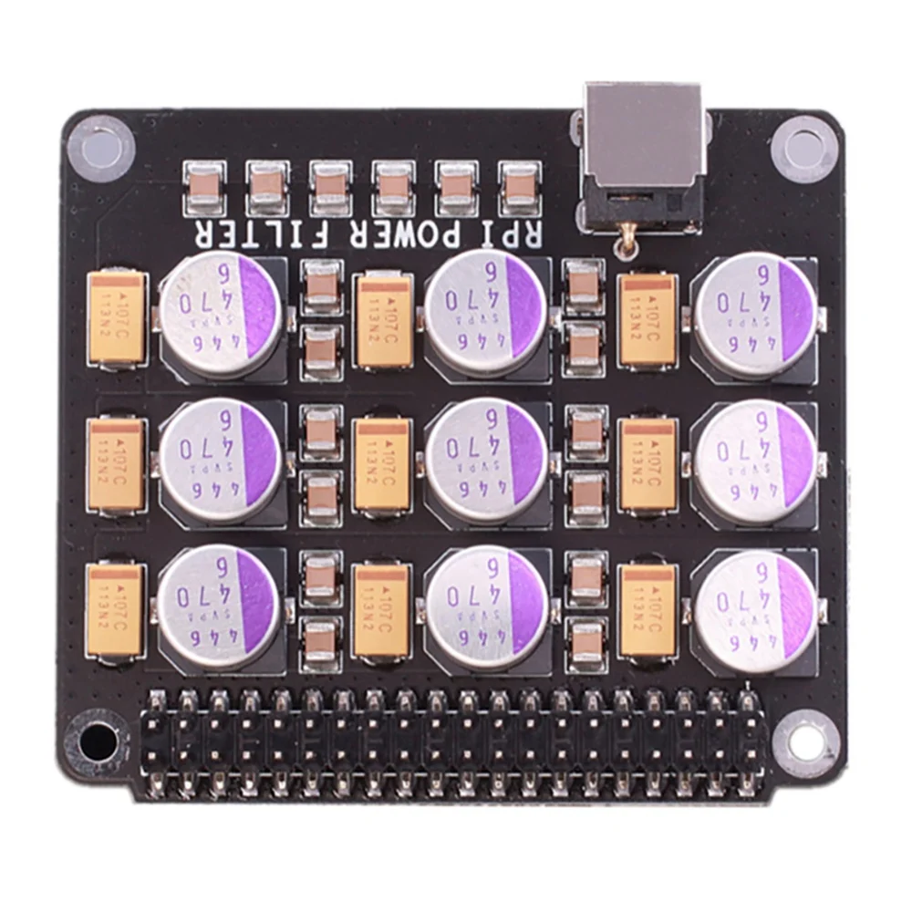 Power Filter Purification Board for Raspberry Pi DAC Audio Decoder Digital Broadcasting Power HIFI Expansion Module
Power Filter Purification Board for Raspberry Pi DAC Audio Decoder Digital Broadcasting Power HIFI Expansion Module