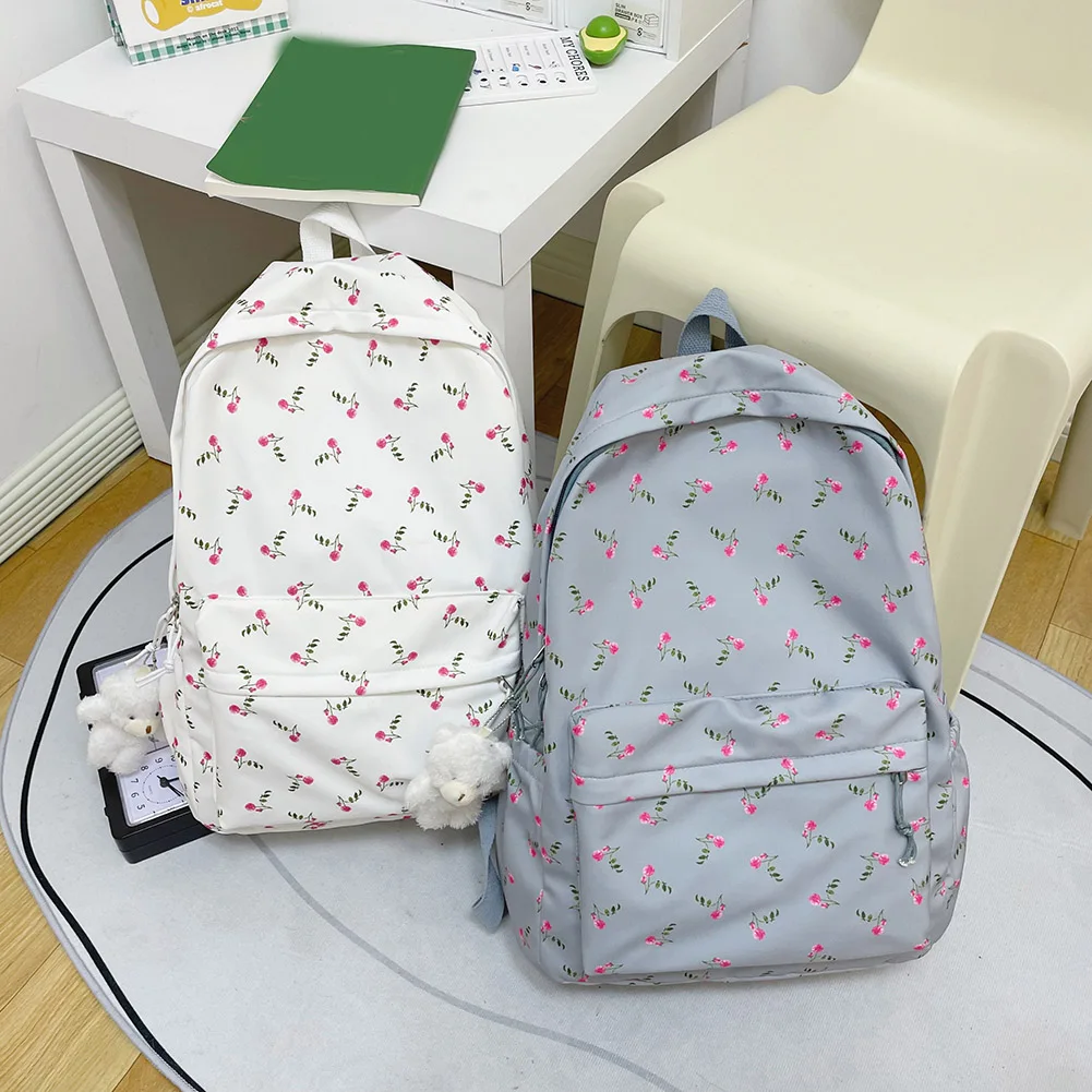 Fashion Women 's Backpack Girls Floral Printed Fresh Knapsack Large Capacity Nylon Daily Travel Rucksack Students School Bag
Fashion Women 's Backpack Girls Floral Printed Fresh Knapsack Large Capacity Nylon Daily Travel Rucksack Students School Bag