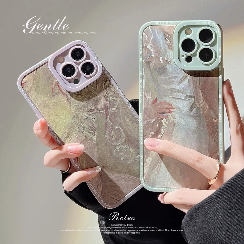 Ins Style Art Oil Painting Matte Soft Phone Case for iPhone 14 13 12 11 Pro XS Max 8 7 Plus X XR Shockproof Phone Cover
Ins Style Art Oil Painting Matte Soft Phone Case for iPhone 14 13 12 11 Pro XS Max 8 7 Plus X XR Shockproof Phone Cover