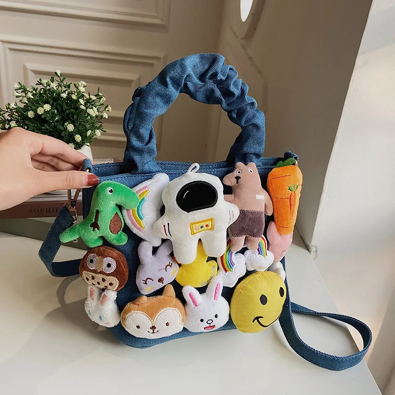 Canvas Shoulder Bags for Women 2022 Purse Luxury Designer Handbags Shopper Crossbody Fashion Creative Cute Cartoon Doll Tote Bag
Canvas Shoulder Bags for Women 2022 Purse Luxury Designer Handbags Shopper Crossbody Fashion Creative Cute Cartoon Doll Tote Bag