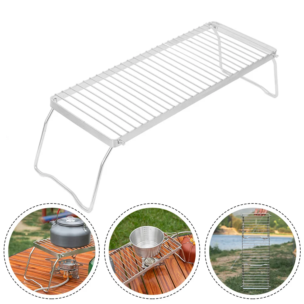 Stainless Steel Stove Portable Folding Rack Grill Mesh Grill Outdoor Lengthening Camping Outdoor Tools Edquipments
Stainless Steel Stove Portable Folding Rack Grill Mesh Grill Outdoor Lengthening Camping Outdoor Tools Edquipments