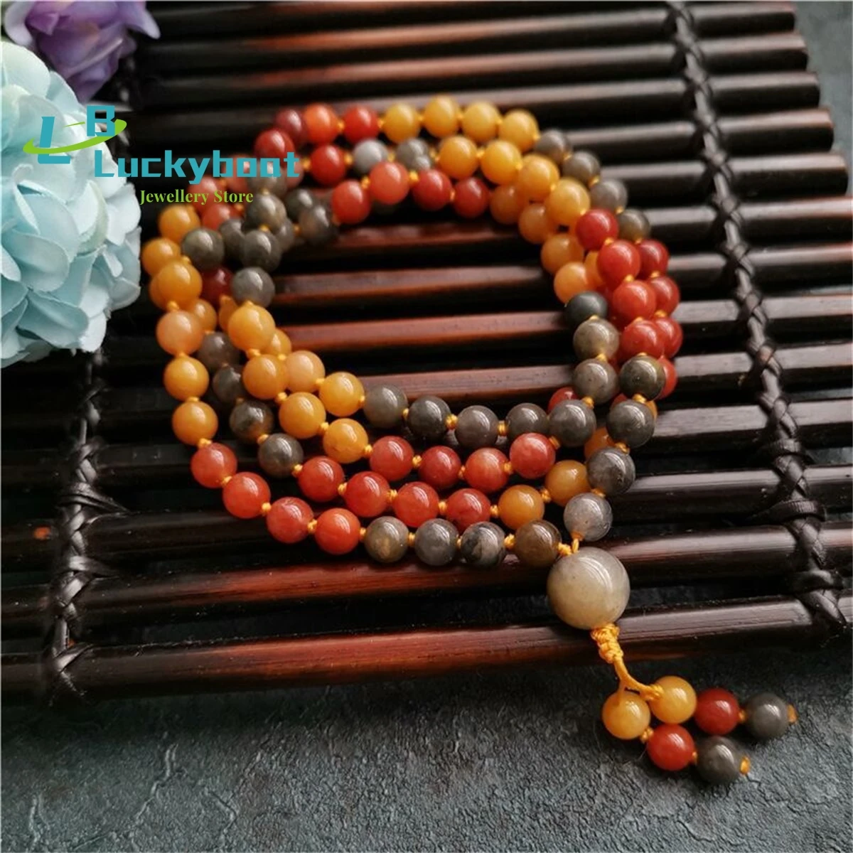 Natural Xinjiang Hotan Gobi Gold Silk Jade 6mm Colorful Round Bead Bracelet Women's Sweater Chain Necklace Charm Jewelry Fashion
Natural Xinjiang Hotan Gobi Gold Silk Jade 6mm Colorful Round Bead Bracelet Women's Sweater Chain Necklace Charm Jewelry Fashion