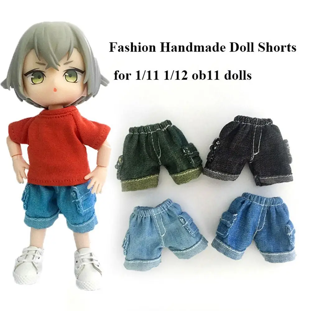Kids Toy For 1/6 BJD Dolls For 10~20cm Doll Dolls Wear Shorts Handmade Doll Shorts Doll Jeans Shorts Doll Clothes
Kids Toy For 1/6 BJD Dolls For 10~20cm Doll Dolls Wear Shorts Handmade Doll Shorts Doll Jeans Shorts Doll Clothes