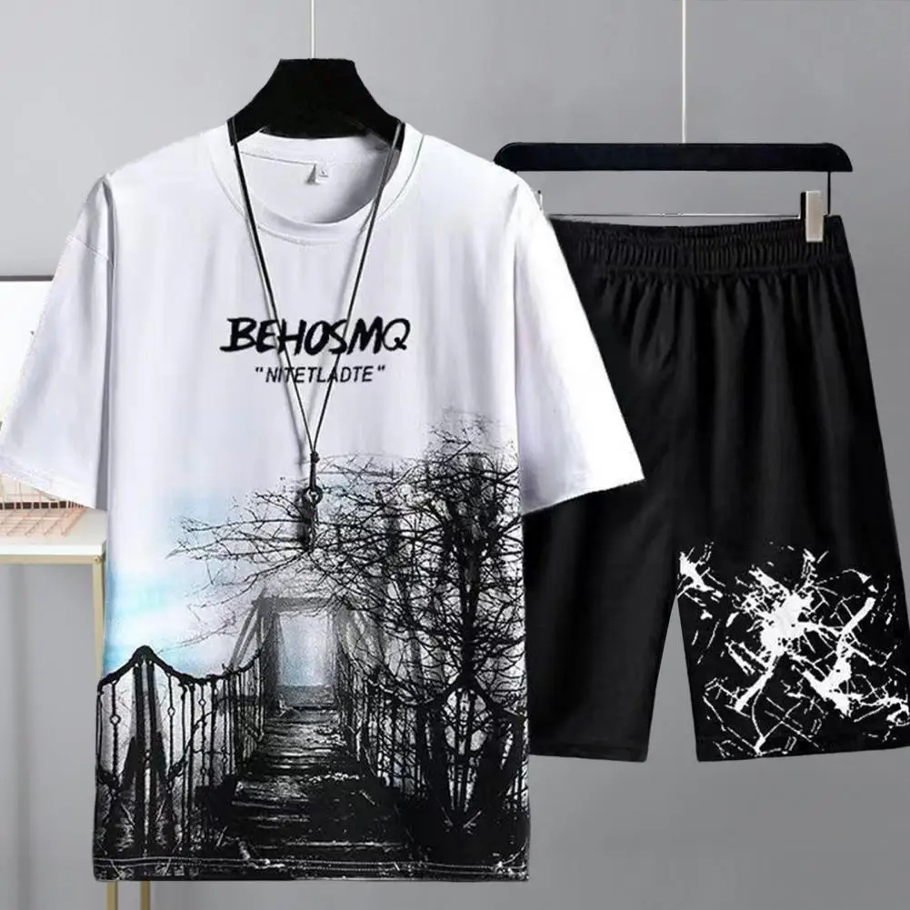 Summer 3d Print Men Tracksuits Casual 2 Piece Set For Men Plus Size o Neck Men's t-Shirt Shorts Set Sleeve Leisure Men Outfit
Summer 3d Print Men Tracksuits Casual 2 Piece Set For Men Plus Size o Neck Men's t-Shirt Shorts Set Sleeve Leisure Men Outfit