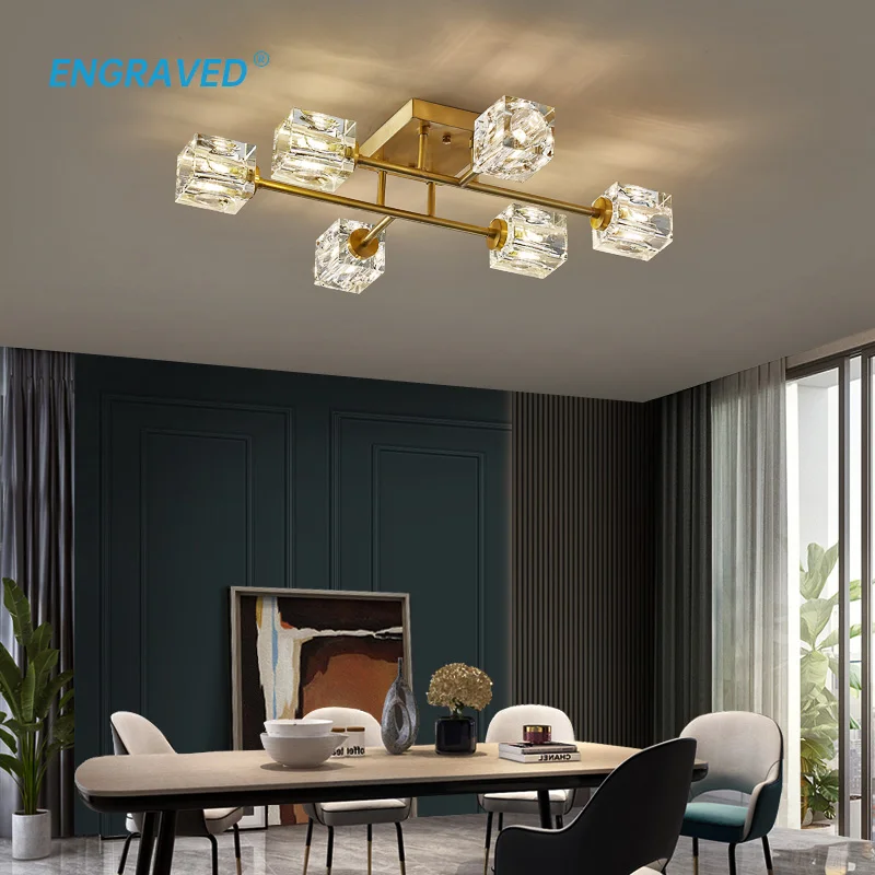 ENGRAVED Creative Pure Copper Crystal Ceiling Light Home Living Room Bedroom Dining Room modern led Ceiling Pendant Lamp
ENGRAVED Creative Pure Copper Crystal Ceiling Light Home Living Room Bedroom Dining Room modern led Ceiling Pendant Lamp