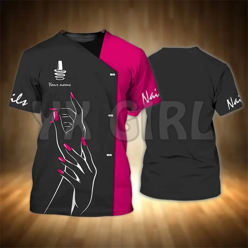 2022 Summer Nail Technician Personalized 3D Tshirt Manicurist Gift Custom Name Black & Pink Tad
2022 Summer Nail Technician Personalized 3D Tshirt Manicurist Gift Custom Name Black & Pink Tad