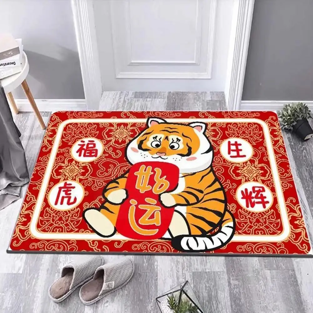 2022 Year Of The Tiger Cartoon National Tide Door Mat Auspicious Entrance New Year Chinese Door Year New New Carpet N5 Chin Y2K1
2022 Year Of The Tiger Cartoon National Tide Door Mat Auspicious Entrance New Year Chinese Door Year New New Carpet N5 Chin Y2K1