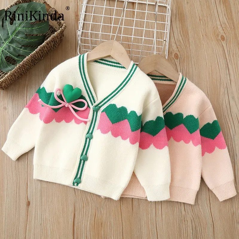 RiniKinda 2022 Autumn Winter New Jacket Girl Baby Top Children's Clothing Girls Sweater Cardigan Children's Wear Knitted Sweater
RiniKinda 2022 Autumn Winter New Jacket Girl Baby Top Children's Clothing Girls Sweater Cardigan Children's Wear Knitted Sweater