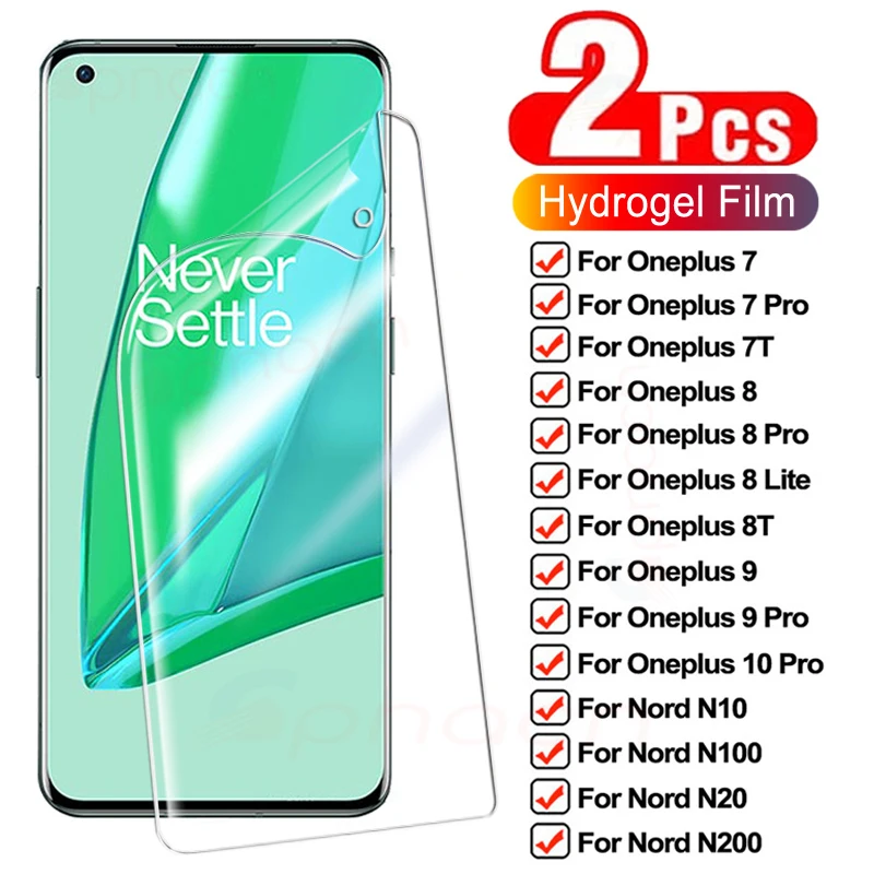 2PCS 999D Hydrogel Film For Oneplus 10 9 8 7 Pro 7T 8T 9E 9R Screen Protector Nord 2 CE N10 N20 N100 N200 Safety Protective Film
2PCS 999D Hydrogel Film For Oneplus 10 9 8 7 Pro 7T 8T 9E 9R Screen Protector Nord 2 CE N10 N20 N100 N200 Safety Protective Film