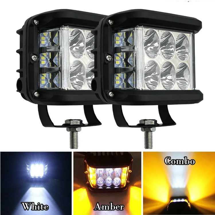 4"Inch 12V 60 W Side Shooter Pods Combo LED Work Light Strobe Lamp Fog for Driving Offroad Boat Car Tractor Truck 4x4 SUV ATV
4"Inch 12V 60 W Side Shooter Pods Combo LED Work Light Strobe Lamp Fog for Driving Offroad Boat Car Tractor Truck 4x4 SUV ATV