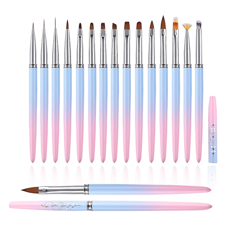 1/2/3Pcs Nail Art Stripes Lines Brushes DIY Painting Flower Brush Powder Acrylic UV Gel Drawing Dotting Pen Manicure Nail Brush
1/2/3Pcs Nail Art Stripes Lines Brushes DIY Painting Flower Brush Powder Acrylic UV Gel Drawing Dotting Pen Manicure Nail Brush
