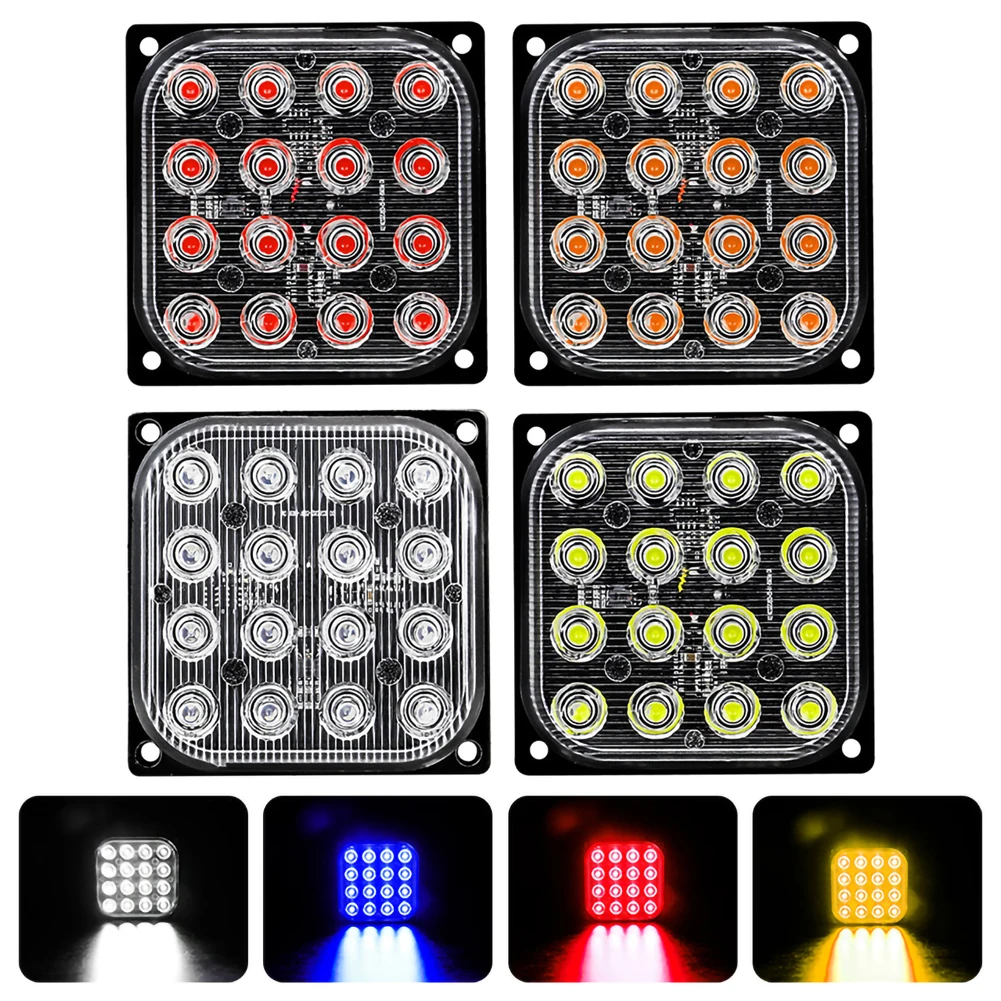 12V-24V 48W Square LED Side light Bar Flood Beam Offroad Driving Lights 6000K 16pcs LED 4800 LM 9-30V DC Square LED Work Light
12V-24V 48W Square LED Side light Bar Flood Beam Offroad Driving Lights 6000K 16pcs LED 4800 LM 9-30V DC Square LED Work Light