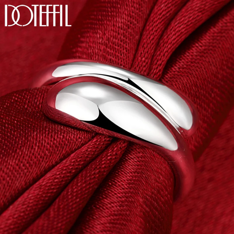 DOTEFFIL 925 Sterling Silver Water Droplets/Raindrops Ring For Women Wedding Engagement Party Fashion Charm Jewelry
DOTEFFIL 925 Sterling Silver Water Droplets/Raindrops Ring For Women Wedding Engagement Party Fashion Charm Jewelry