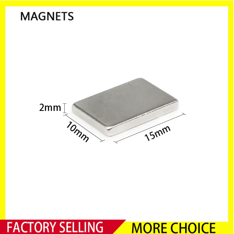 10/20/50/100/150/200PCS 15X10X2 mm Rectangular Rare Earth Neodymium Magnet N35 Block Strong Powerful Magnets 15x10x2mm 15*10*2
10/20/50/100/150/200PCS 15X10X2 mm Rectangular Rare Earth Neodymium Magnet N35 Block Strong Powerful Magnets 15x10x2mm 15*10*2