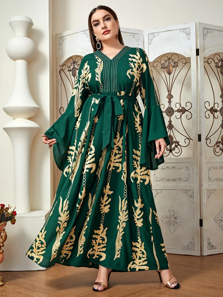 TOLEEN Oversize Plus Size Evening Dresses 2022 Spring Green Long Sleeve Party Women Maxi Casual Elegant Muslim Festival Clothing
TOLEEN Oversize Plus Size Evening Dresses 2022 Spring Green Long Sleeve Party Women Maxi Casual Elegant Muslim Festival Clothing