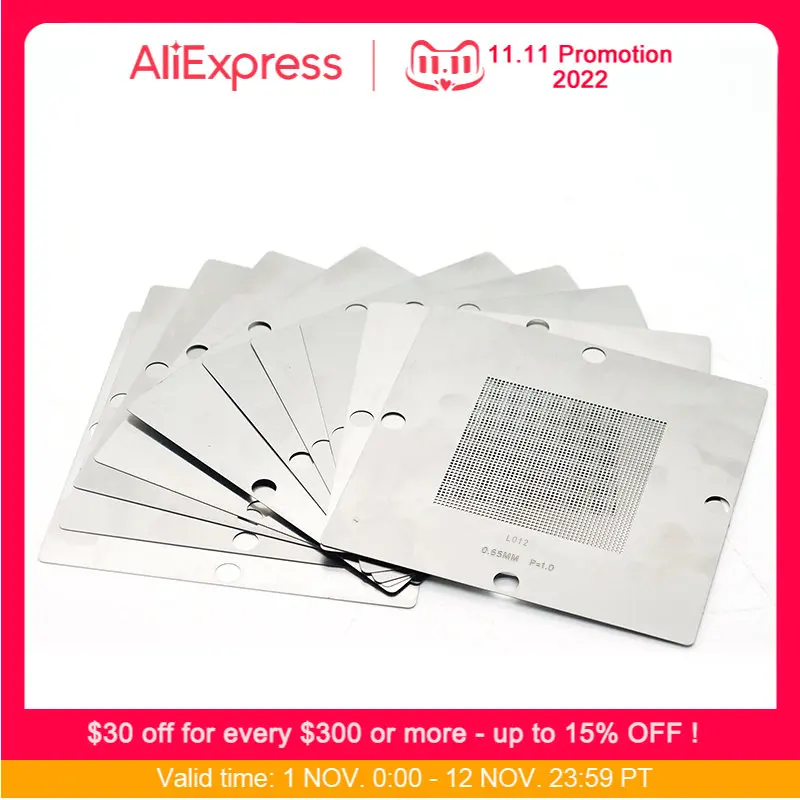 90mm X 90 Mm Bga Stencils 10pcs/set for Laptop Universal Reballing,for Bga Rework Station Hot Selling with Best Quality
90mm X 90 Mm Bga Stencils 10pcs/set for Laptop Universal Reballing,for Bga Rework Station Hot Selling with Best Quality