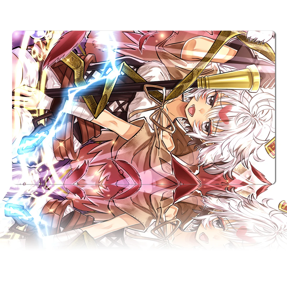 YuGiOh Lyna the Light Charmer Mat TCG OCG CCG Trading Card Game Mat Anime Mouse Pad Rubber Desk Mat with Zones Free Bag 60x35cm
YuGiOh Lyna the Light Charmer Mat TCG OCG CCG Trading Card Game Mat Anime Mouse Pad Rubber Desk Mat with Zones Free Bag 60x35cm