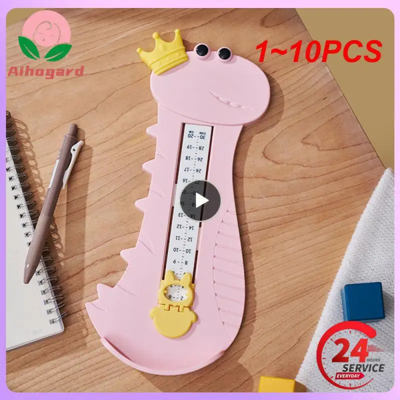 

1 ~ 10 шт. измерительный прибор для детской обуви, измерительный прибор для новорожденных, линейка для измерения размера обуви, фитинги для детской обуви
