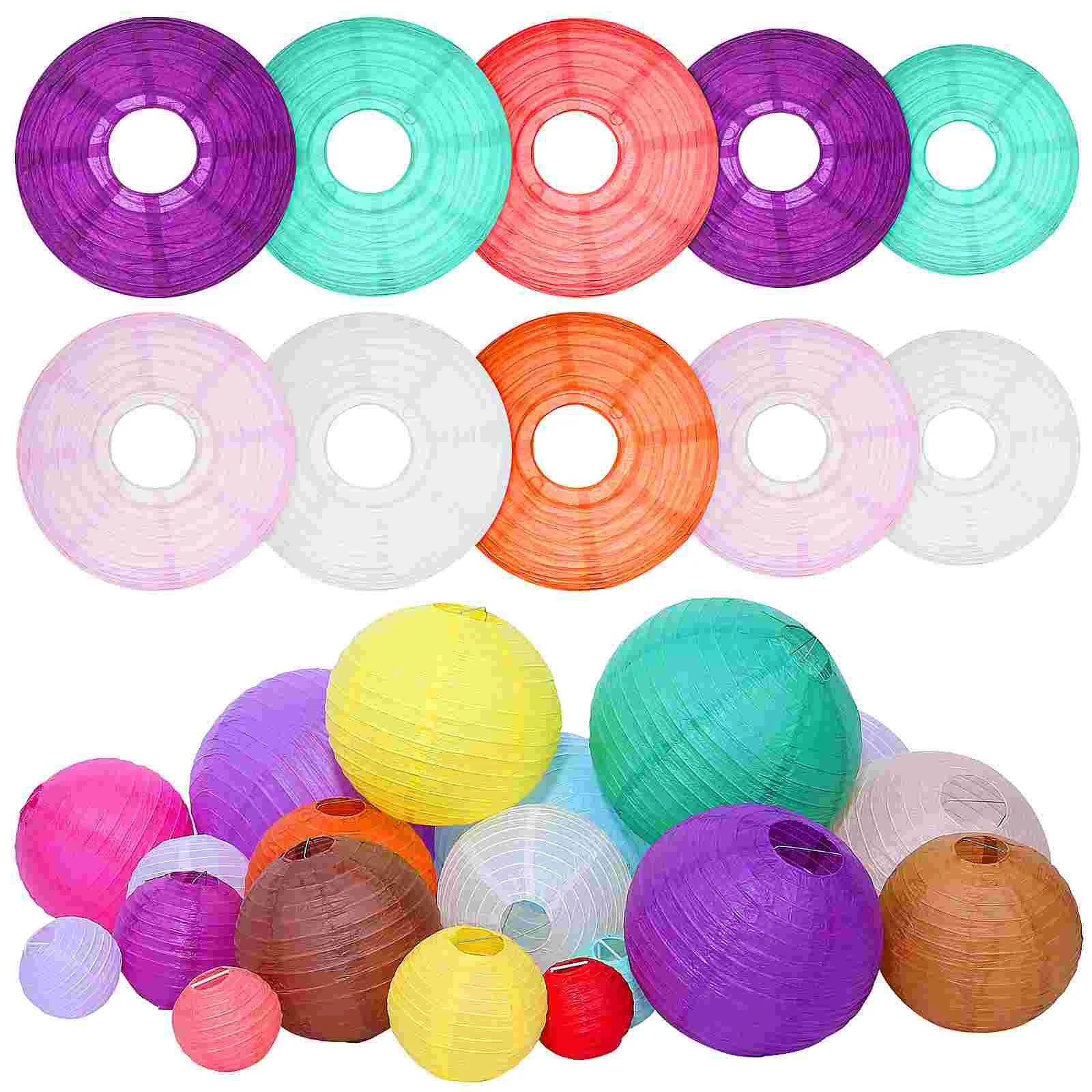 Round Chinese Paper Lantern Foldable Lamp Covers Hanging Lamp Shades Wedding Birthday Party Decoration
Round Chinese Paper Lantern Foldable Lamp Covers Hanging Lamp Shades Wedding Birthday Party Decoration