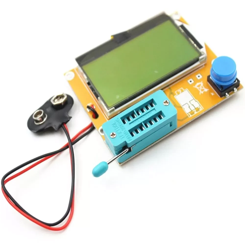 LCD Digital Transistor Tester Meter Backlight Diode Triode Capacitance ESR Meter For MOSFET/JFET/PNP/NPN L/C/R 1
LCD Digital Transistor Tester Meter Backlight Diode Triode Capacitance ESR Meter For MOSFET/JFET/PNP/NPN L/C/R 1