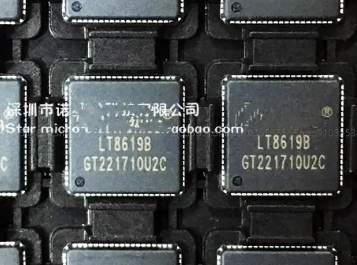 2-10 шт. новый чип преобразователя сигнала интерфейса LT8619B QFN76 HDMI 
2-10 шт. новый чип преобразователя сигнала интерфейса LT8619B QFN76 HDMI