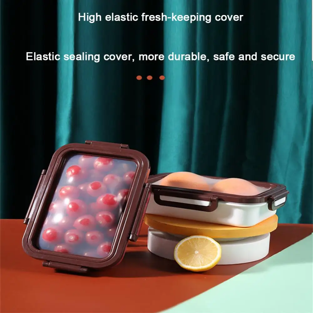 Lunch Box Food Storage Container Stackable Fruit Sealing Jar Food Grade Containers Multipurpose Refrigerator Storage Box
Lunch Box Food Storage Container Stackable Fruit Sealing Jar Food Grade Containers Multipurpose Refrigerator Storage Box