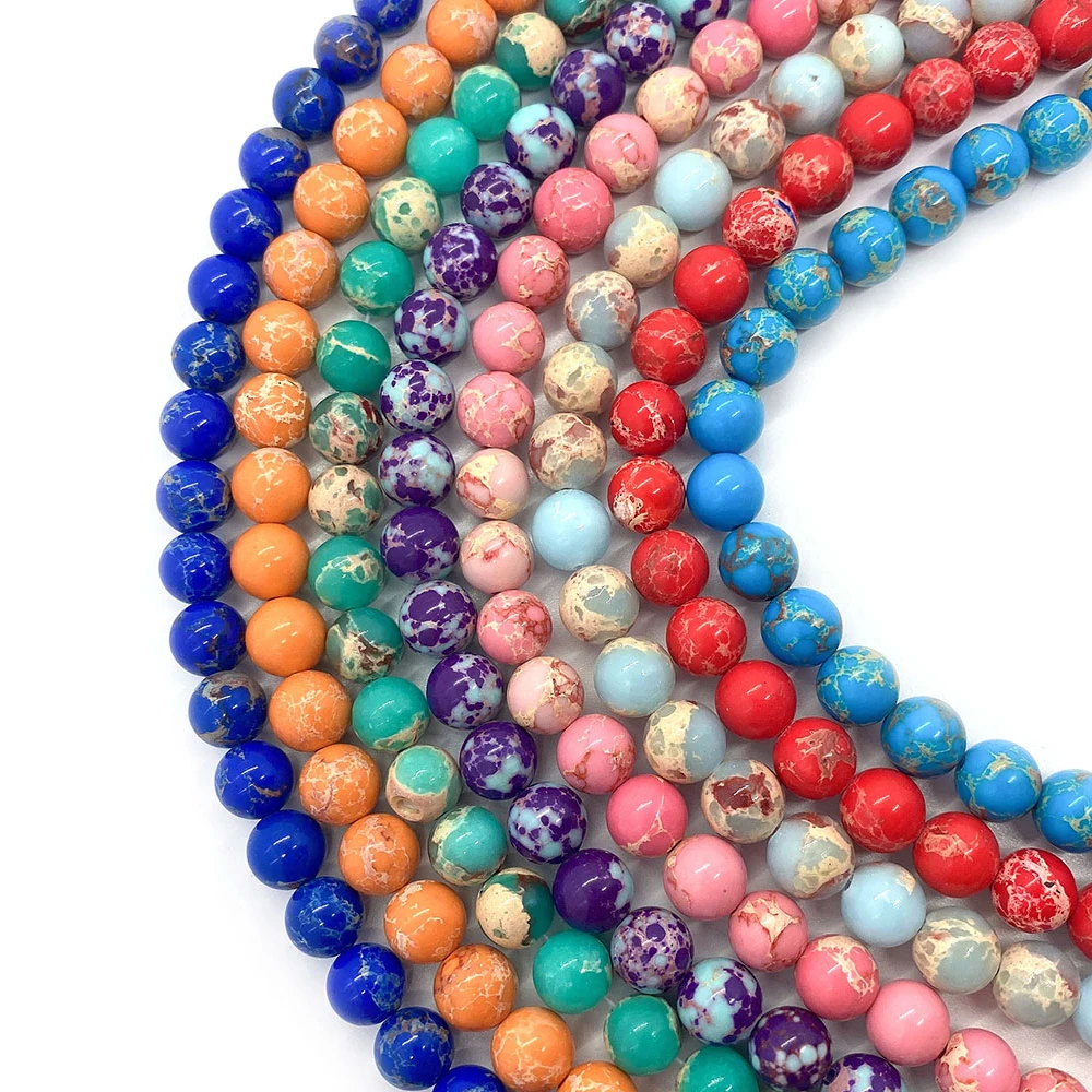 Natural Emperor Stone Round Beads 6mm 8mm 10mm Beads for Jewelry DIY Making Necklace Bracelet Accessories Imperial Stone Bead
Natural Emperor Stone Round Beads 6mm 8mm 10mm Beads for Jewelry DIY Making Necklace Bracelet Accessories Imperial Stone Bead