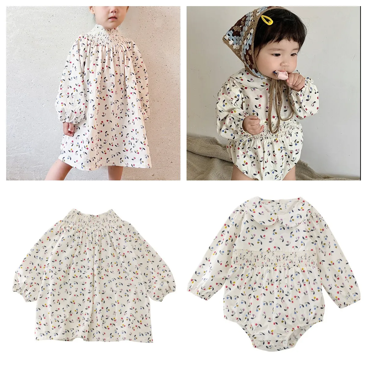 Kids Girls Dress 23 Autumn New Cute Print Long Sleeve Dresses Baby Floral Cotton Rompers
Kids Girls Dress 23 Autumn New Cute Print Long Sleeve Dresses Baby Floral Cotton Rompers